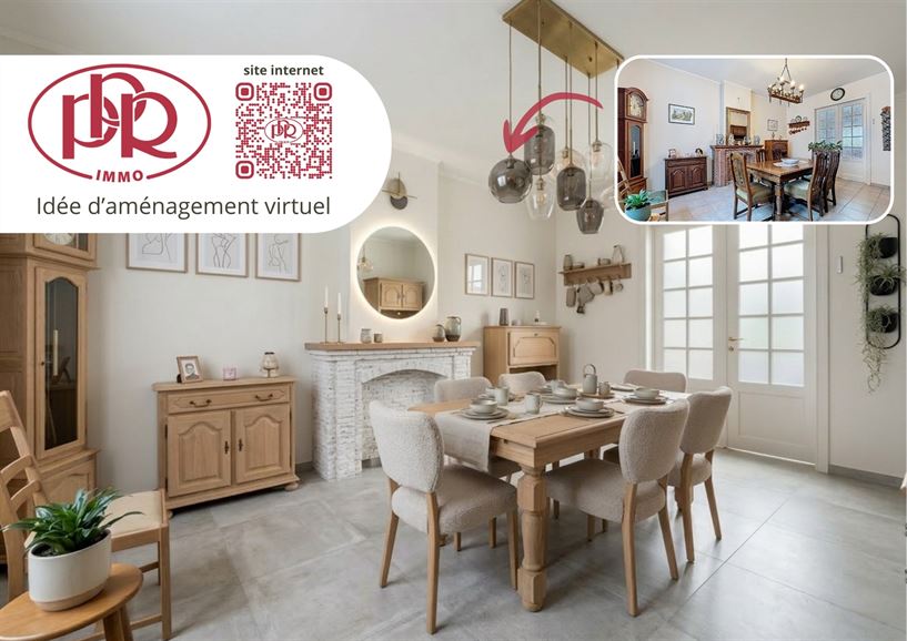 *** OFFRE ACCEPTÉE *** Jardin & terrasse SUD, parking, grenier aménageable