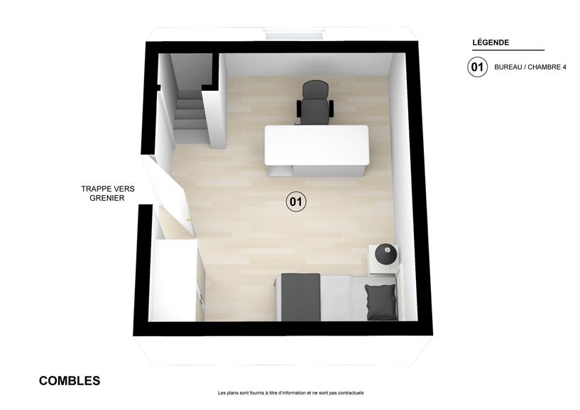 *** SOUS-OFFRE *** Villa 3 à 4 ch. avec garage, véranda et jardin SUD