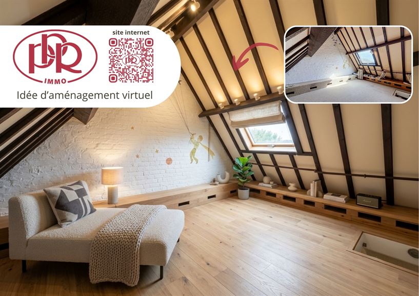 Architect-designed villa with 3 to 4 bedrooms and a garage.