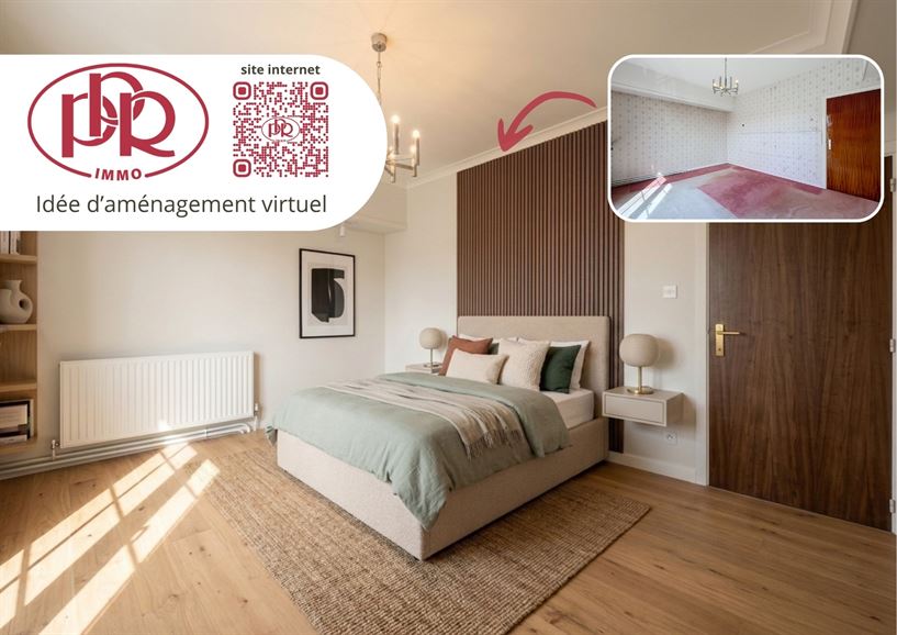 Architect-designed villa with 3 to 4 bedrooms and a garage.