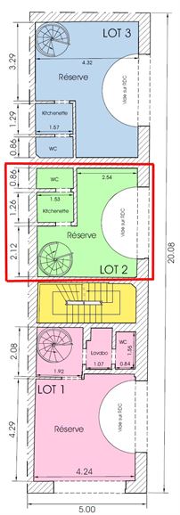Commercial ground floor with mezzanine