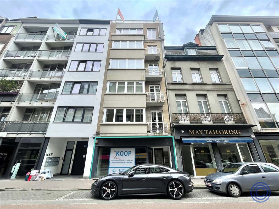 CASCO handelsruimte ca. 105m² op commerciële ligging!