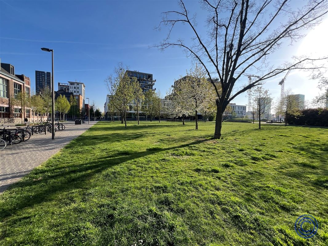 Pand met prachtig authentieke gevel bestaande uit 4 1-slpk app'en op het Eilandje