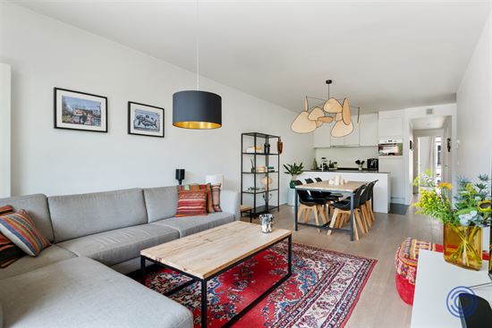 Energiezuinig 2-slpk appartement met terras en gemeenschappelijke tuin!