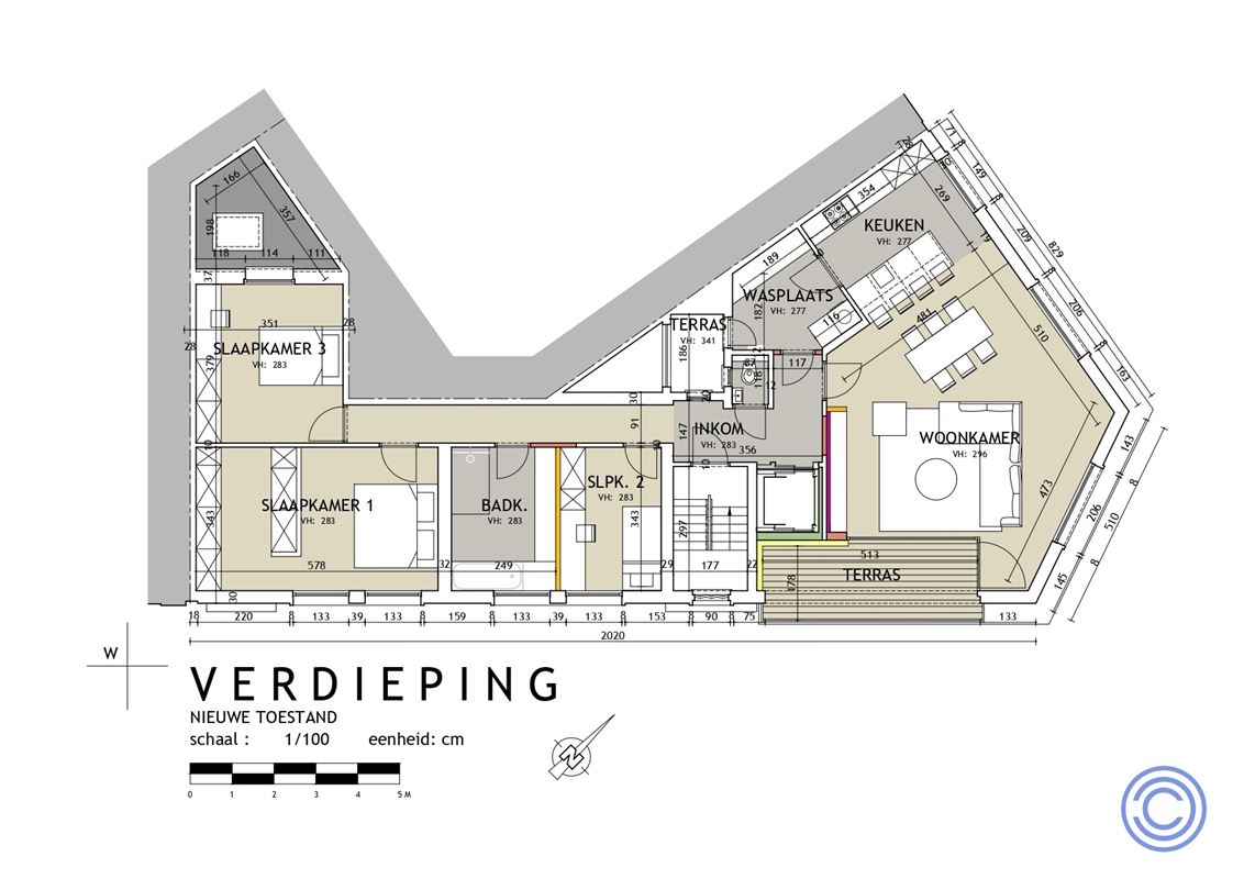 Project property with enormous potential for new construction!