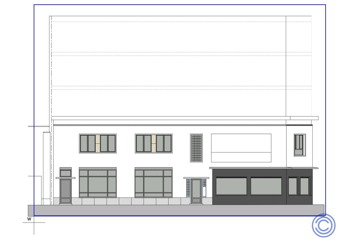Project property with enormous potential for new construction!