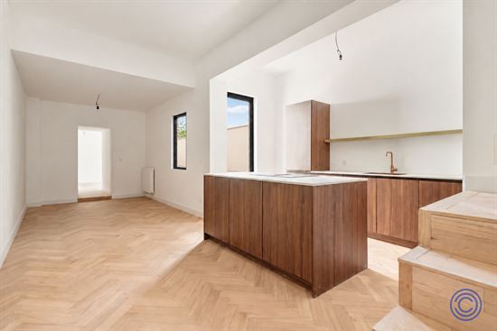 Ruime en volledig gerenoveerde duplex met 3 slaapkamers, bureau en terrassen