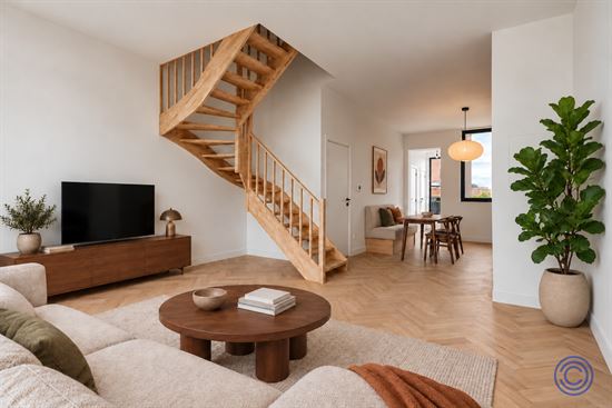 Élégant duplex avec terrasse ensoleillée sur le toit à Berchem !