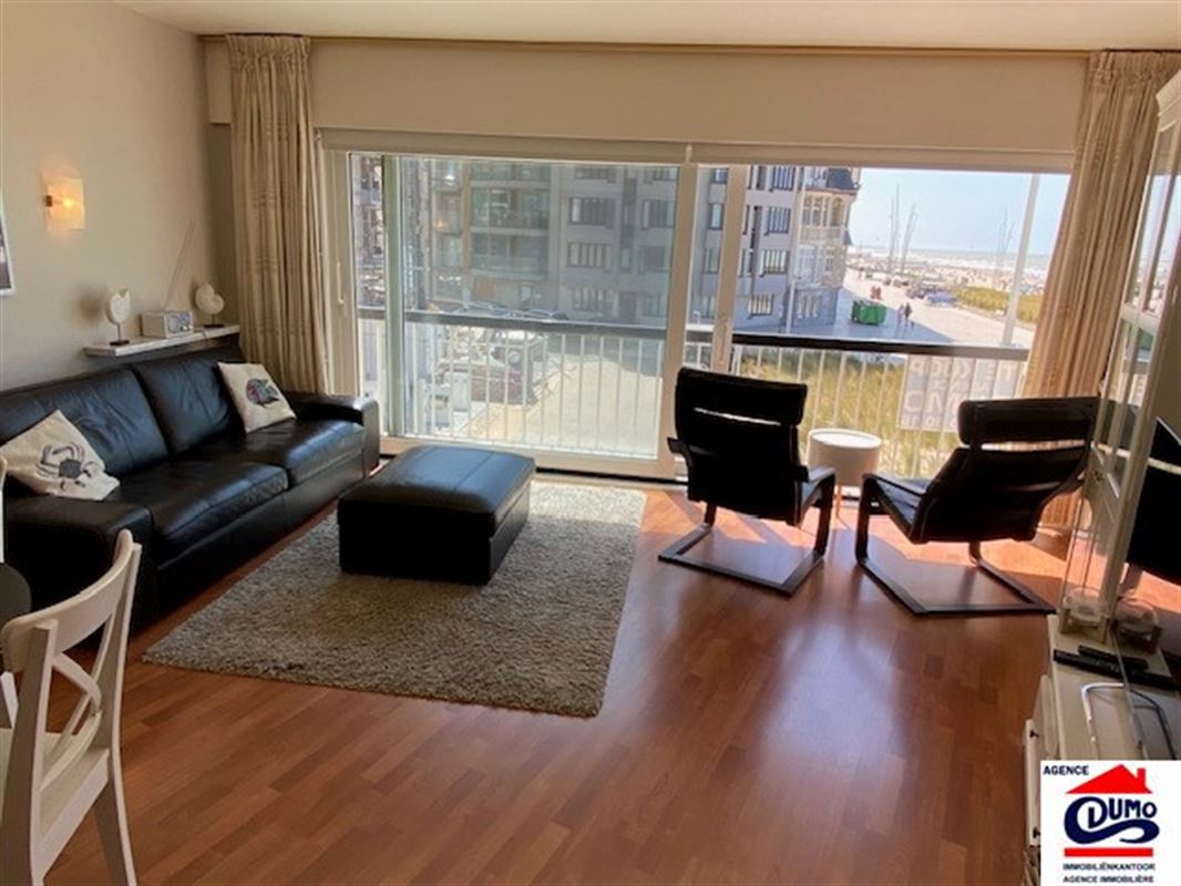 Gemeubeld appartement 2 slaapkamers met fenomenaal zeezicht!