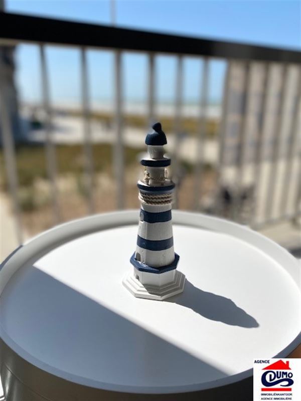 Gemeubeld appartement 2 slaapkamers met fenomenaal zeezicht!