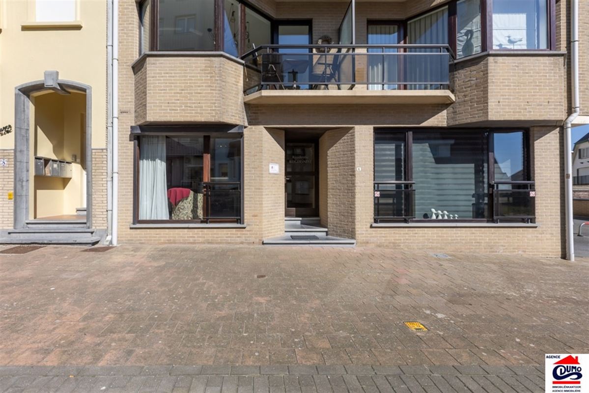 Gemeubeld appartement met 1 slaapkamers op het gelijkvloers