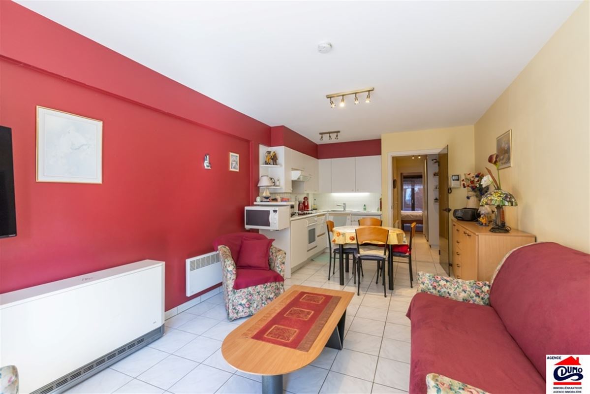 Gemeubeld appartement met 1 slaapkamers op het gelijkvloers