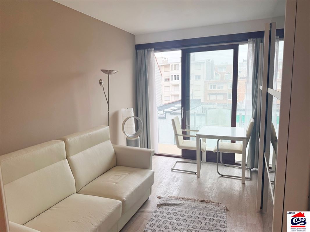 Gemeubelde studio met kelderberging