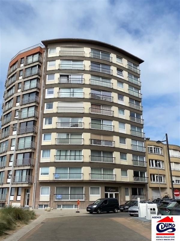 Ongemeubeld appartement met 2 kamers op de Zeedijk