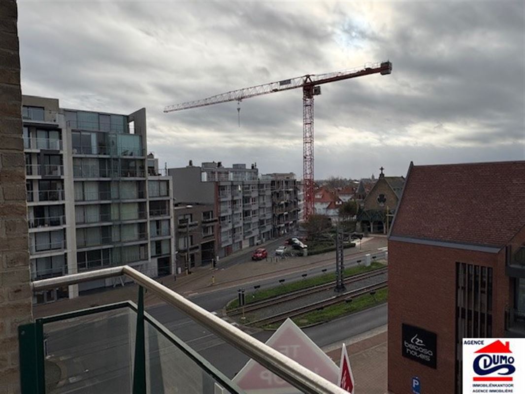 Heel ruim gemeubeld appartement met lateraal zeezicht