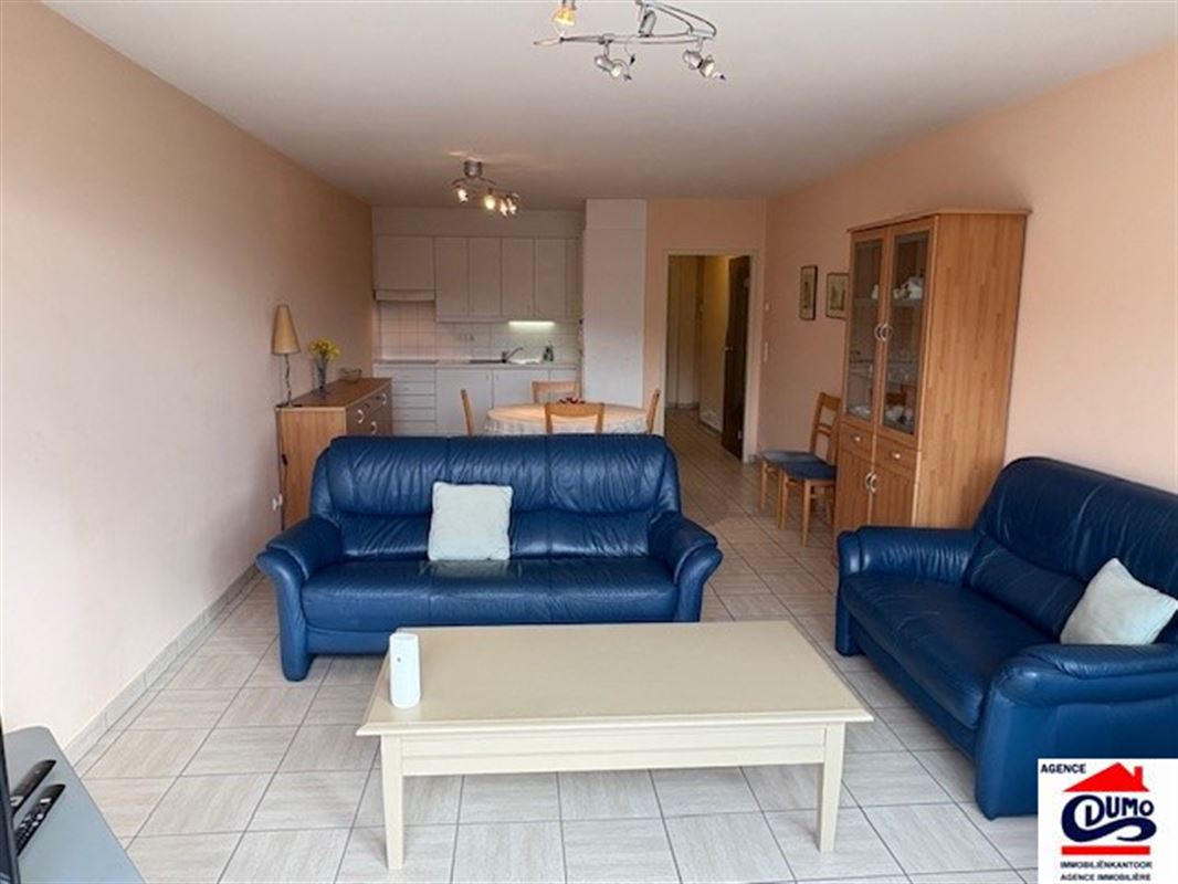 Heel ruim gemeubeld appartement met lateraal zeezicht