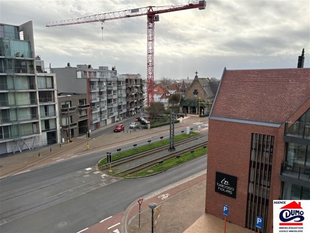 Heel ruim gemeubeld appartement met lateraal zeezicht