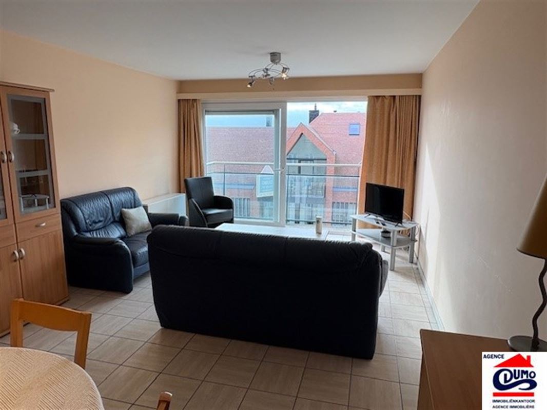 Heel ruim gemeubeld appartement met lateraal zeezicht