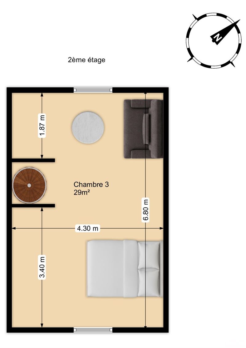 Image 27 : Maison à 7160 CHAPELLE-LEZ-HERLAIMONT (Belgique) - Prix 185.000 &euro;