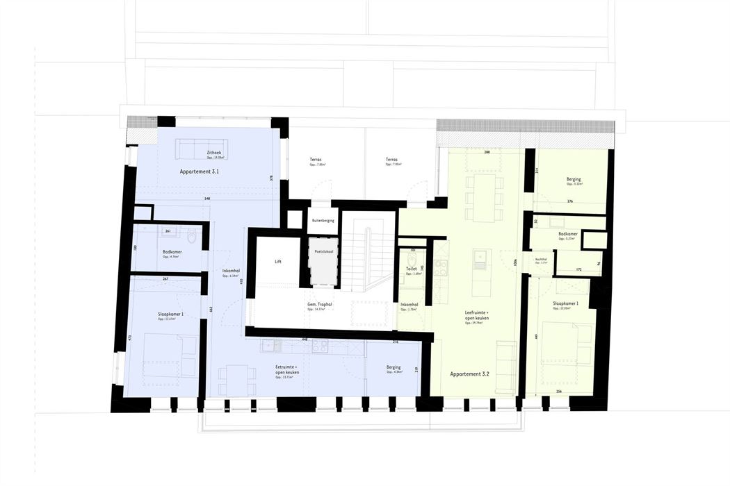 appartement 3.1
