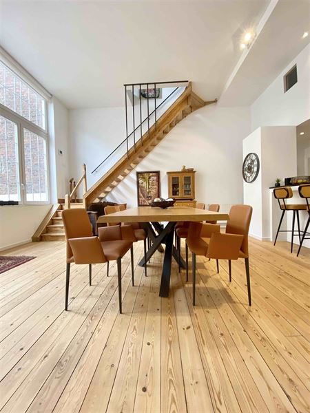Duplex dans arrière maison