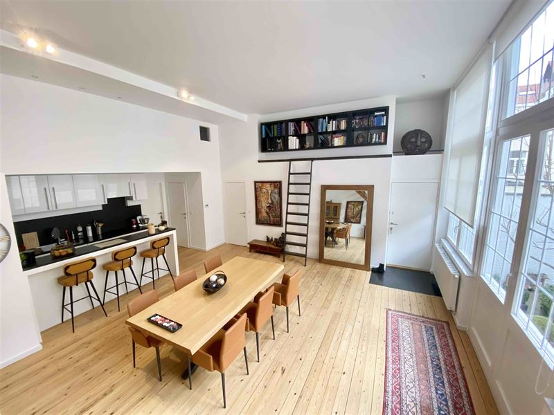 Duplex dans arrière maison