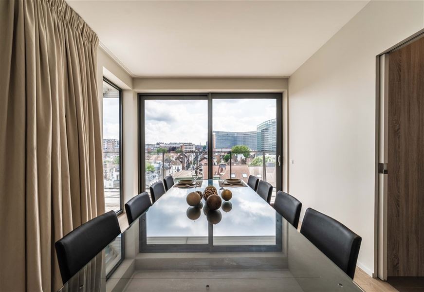 High standard furnished penthouse in the heart of the European area