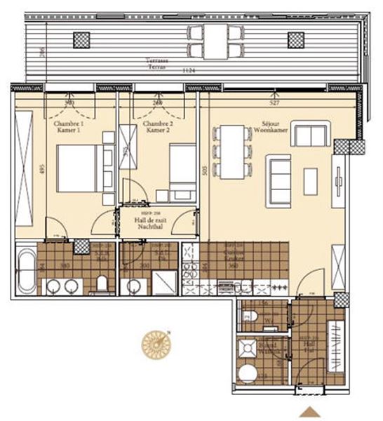 Appartement quartier Européen