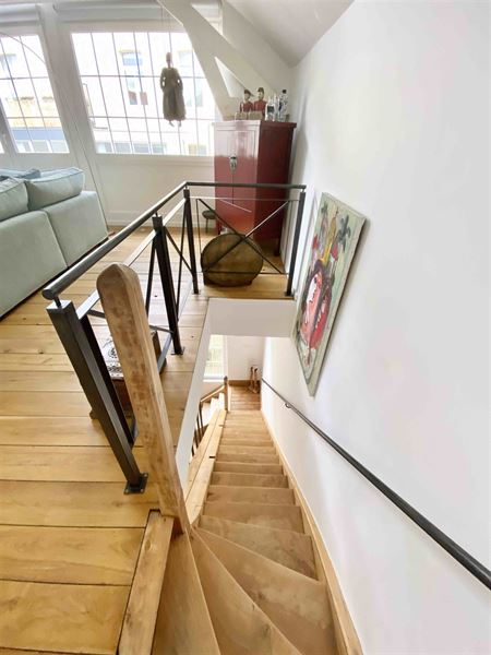 Duplex dans arrière maison