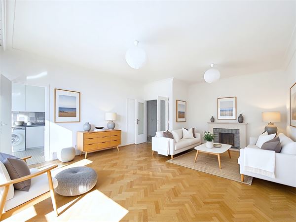 Appartement met twee terrassen