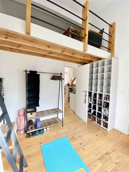 Duplex dans arrière maison