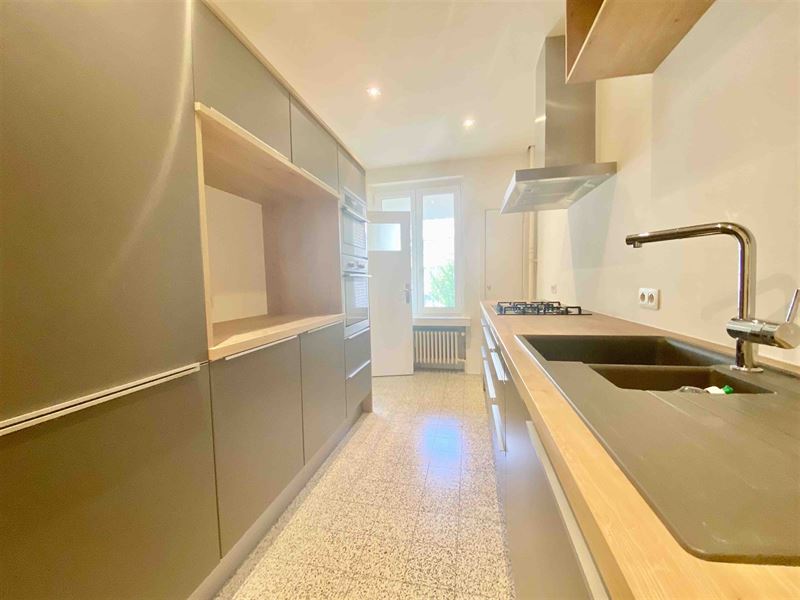 Appartement met tuin.