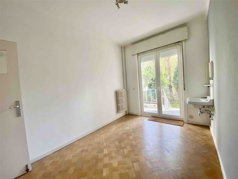 Appartement met tuin.