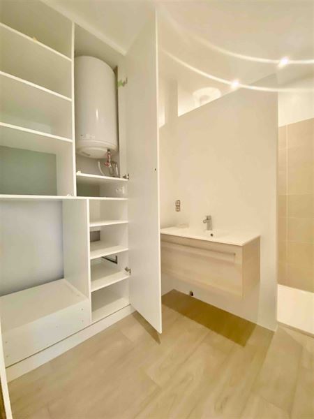 Appartement met tuin.