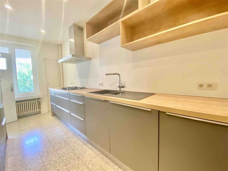 Appartement met tuin.