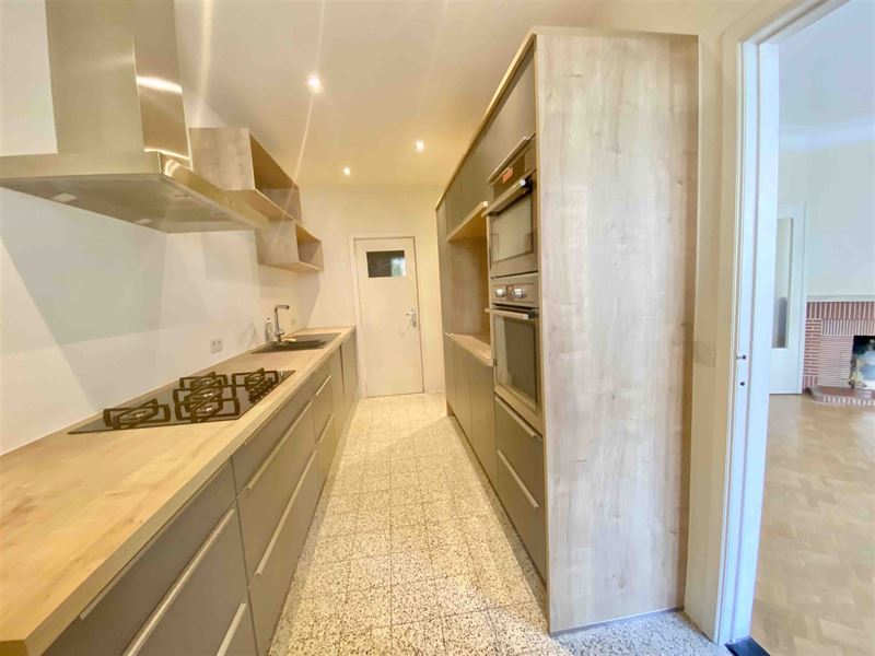 Appartement met tuin.