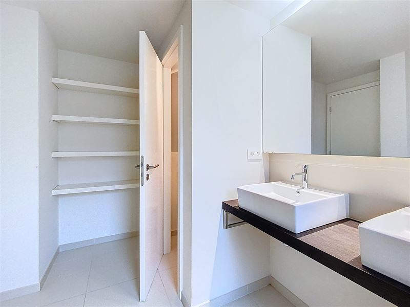 Appart. in achtergebouw met 50m2 terras