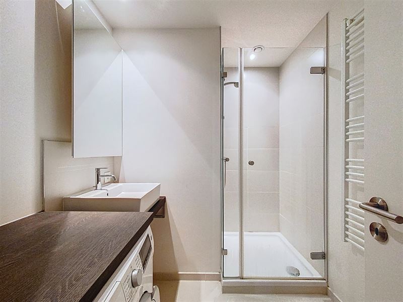 Appart. in achtergebouw met 50m2 terras