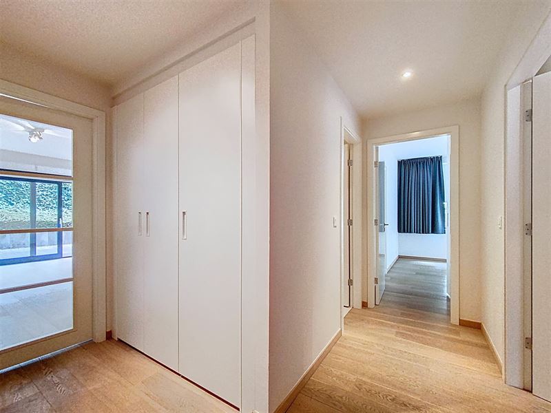 Appart. in achtergebouw met 50m2 terras