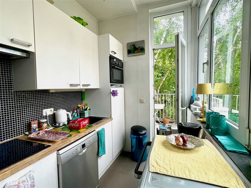 Charmant appartement 1 slpk met terras