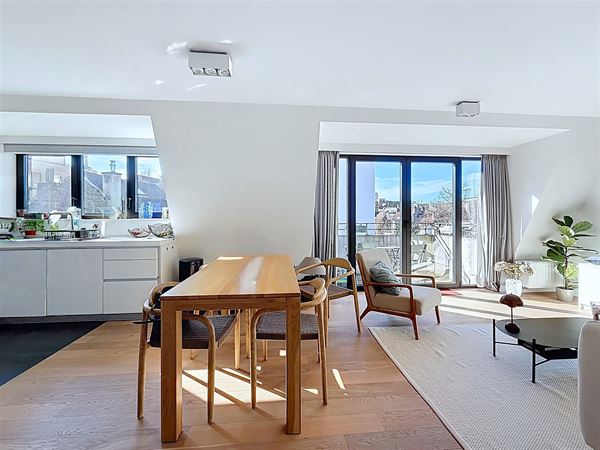 Penthouse met terras en garage. Energielabel (EPC) klasse B-.