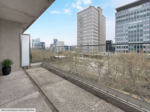 Mooi gerenoveerd 3 slaapkamer appartement met terassen