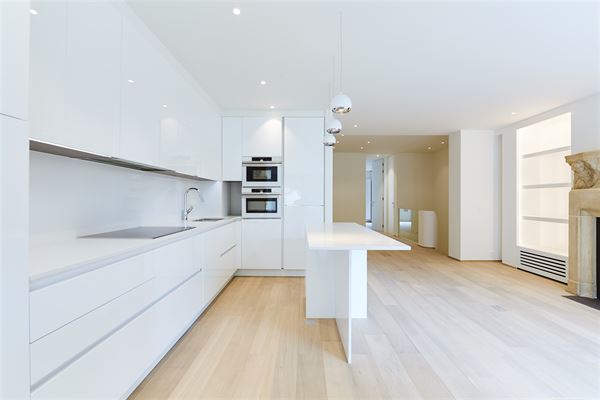 Uitzonderlijk triplex met tuin