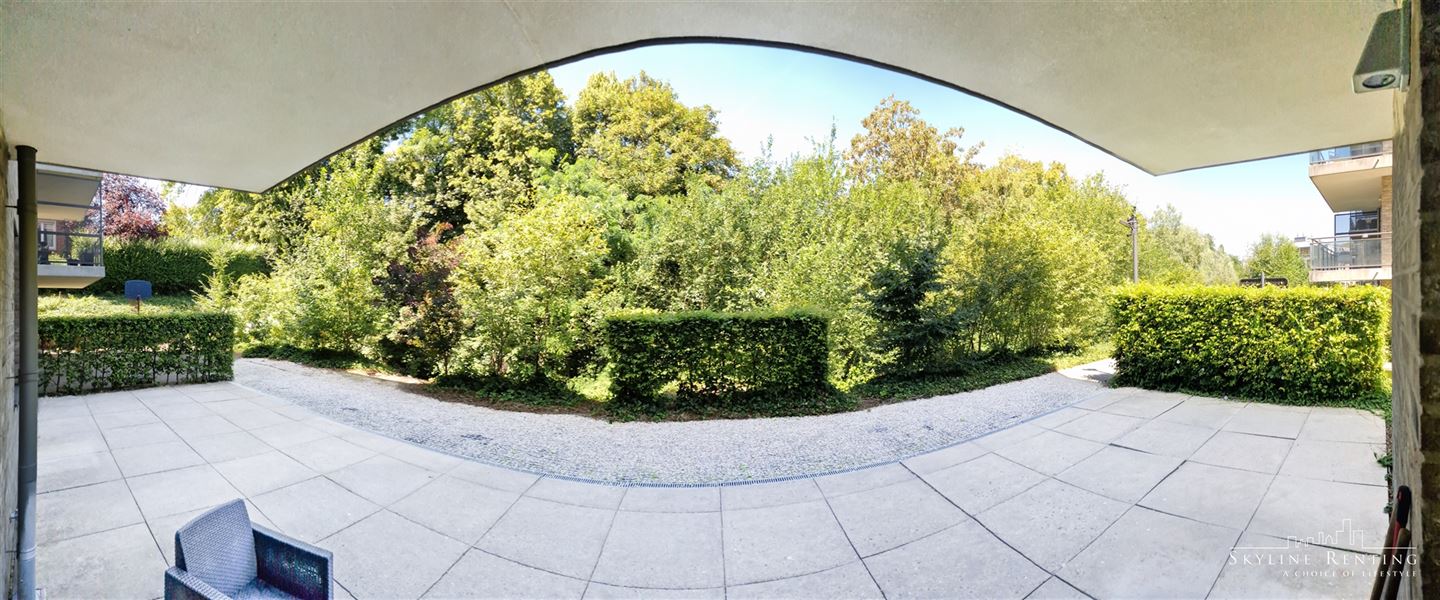 Furnished groundfloor apartment