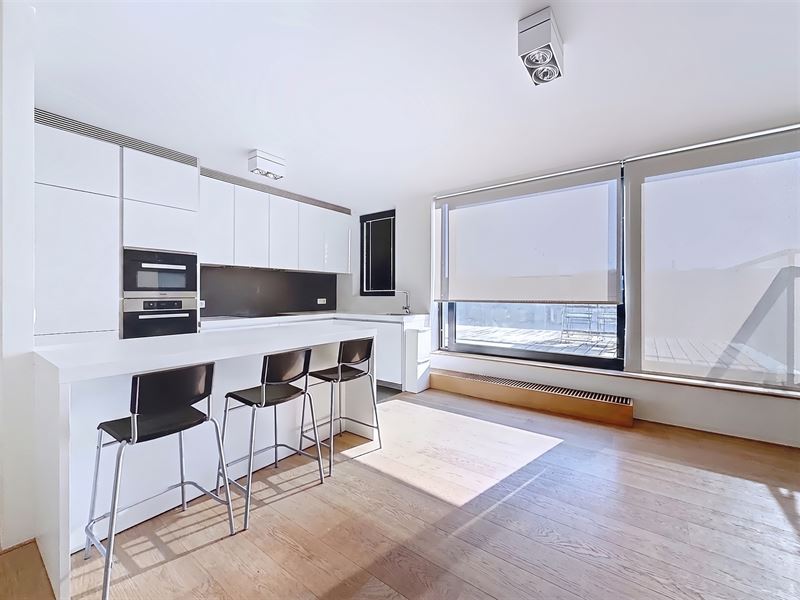 Uitzonderlijk penthouse met terrassen van 110 m².