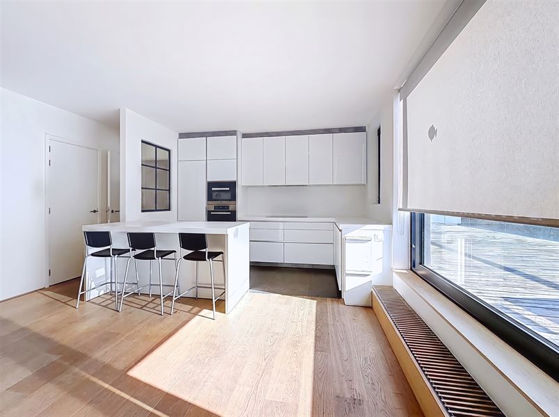 Uitzonderlijk penthouse met terrassen van 110 m².