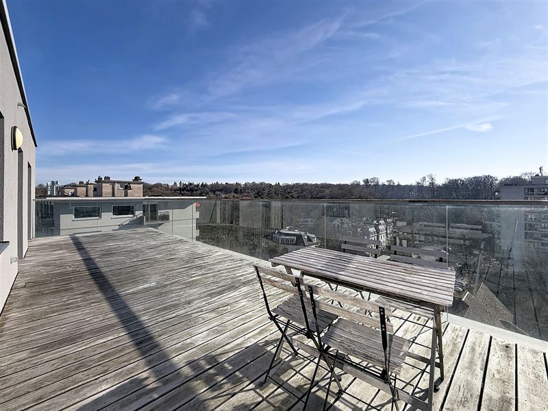 Uitzonderlijk penthouse met terrassen van 110 m².