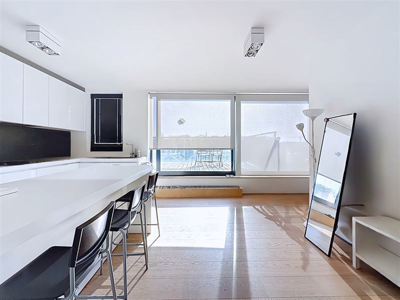 Uitzonderlijk penthouse met terrassen van 110 m².