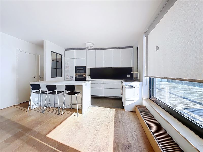 Uitzonderlijk penthouse met terrassen van 110 m².