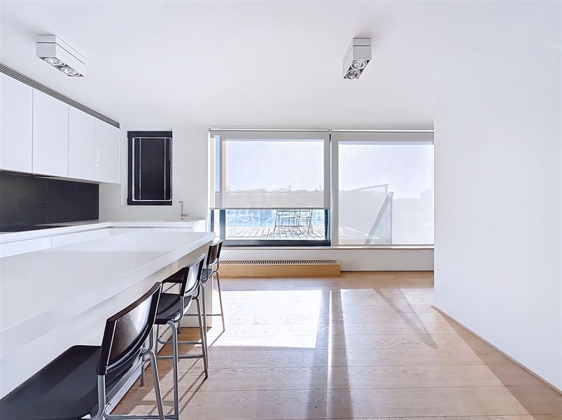 Uitzonderlijk penthouse met terrassen van 110 m².